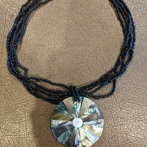 Mother of Pearl beaded Necklace
